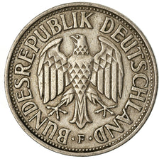 Coin, GERMANY - FEDERAL REPUBLIC, Mark, 1958, Stuttgart, EF(40-45)