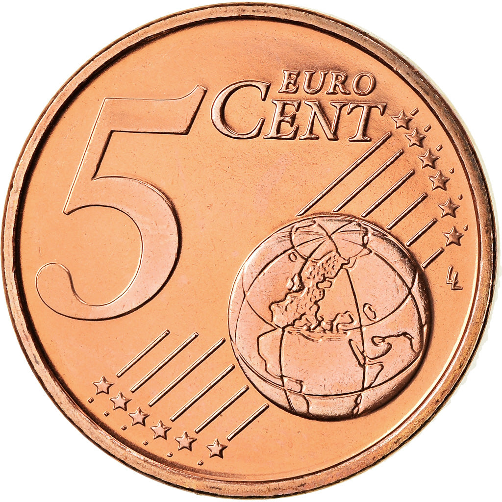 IRELAND REPUBLIC, 5 Euro Cent, 2011, BU, STGL, Copper Plated Steel, KM:34