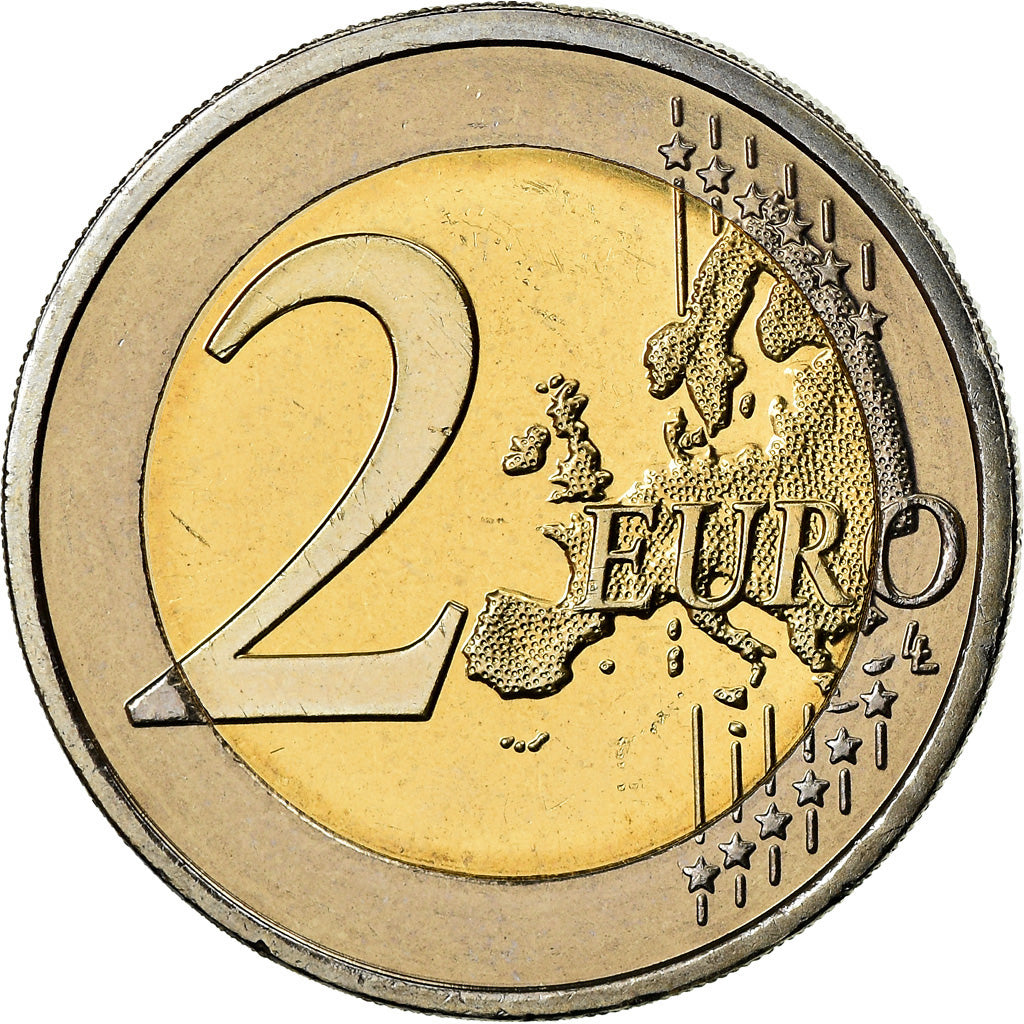 IRELAND REPUBLIC, 2 Euro, 2010, BU, MS(65-70), Bi-Metallic, KM:51