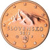 Slovakia, 5 Euro Cent, 2012, BU, MS(65-70), Copper Plated Steel, KM:97
