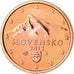 Slovakia, 2 Euro Cent, 2012, BU, MS(65-70), Copper Plated Steel, KM:96