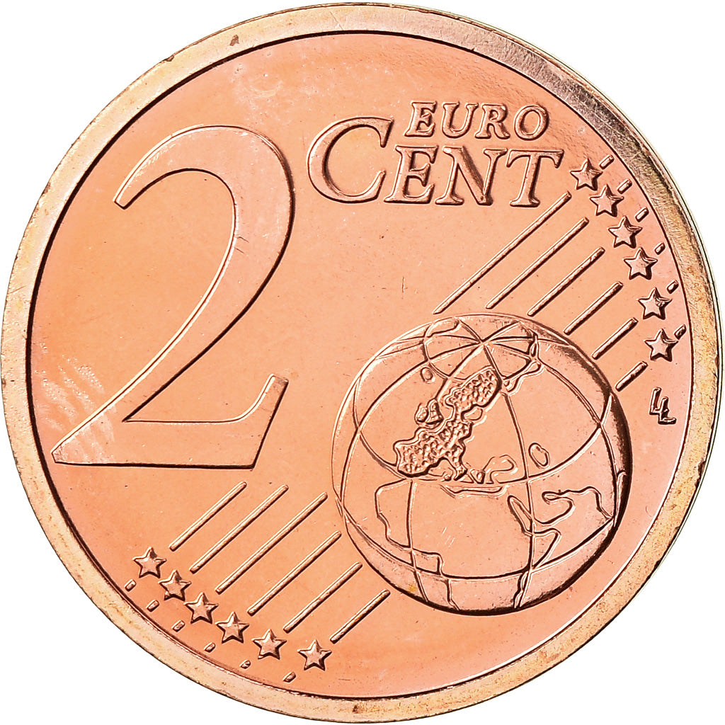 Slovakia, 2 Euro Cent, 2012, BU, MS(65-70), Copper Plated Steel, KM:96
