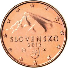 Slovakia, Euro Cent, 2012, BU, MS(65-70), Copper Plated Steel, KM:95