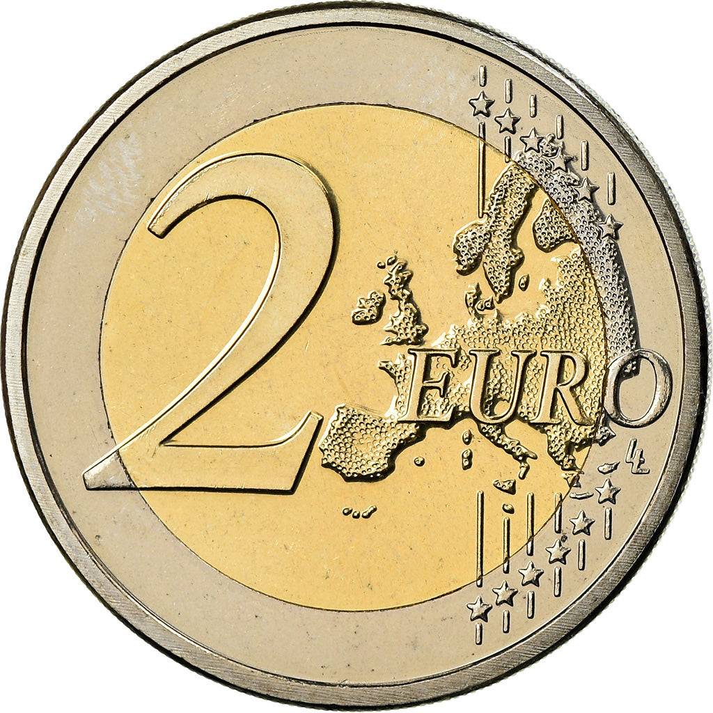 Netherlands, 2 Euro, 2012, BU, MS(65-70), Bi-Metallic, KM:272