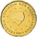 Netherlands, 20 Euro Cent, 2012, BU, MS(65-70), Brass, KM:269