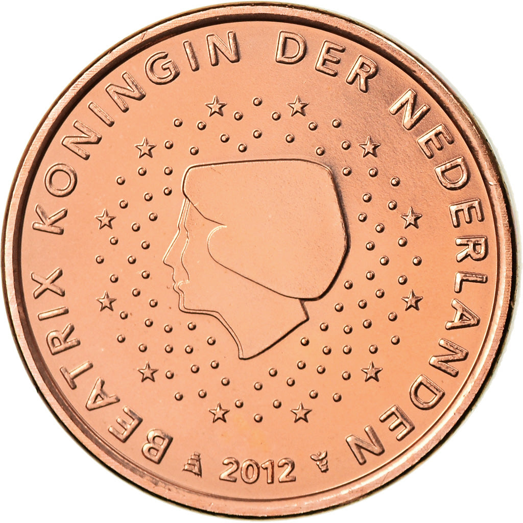Niederlande, 5 Euro Cent, 2012, BU, STGL, Copper Plated Steel, KM:236