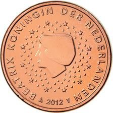 Netherlands, Euro Cent, 2012, BU, MS(65-70), Copper Plated Steel, KM:234