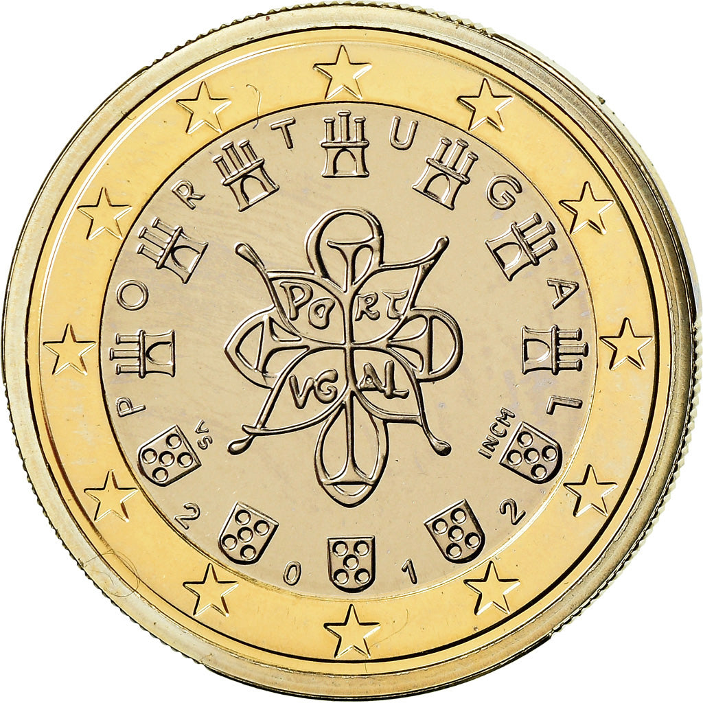 Portugal, Euro, 2012, BU, MS(65-70), Bi-Metallic, KM:766