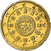 Portugal, 20 Euro Cent, 2012, BU, MS(65-70), Brass, KM:764