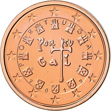 Portugal, 5 Euro Cent, 2012, BU, MS(65-70), Copper Plated Steel, KM:742