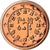 Portogallo, Euro Cent, 2012, BU, FDC, Acciaio placcato rame, KM:740