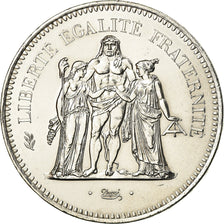Coin, France, Hercule, 50 Francs, 1976, Paris, FDC, MS(65-70), Silver, KM:941.1