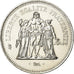 Coin, France, Hercule, 50 Francs, 1976, Paris, FDC, MS(65-70), Silver, KM:941.1