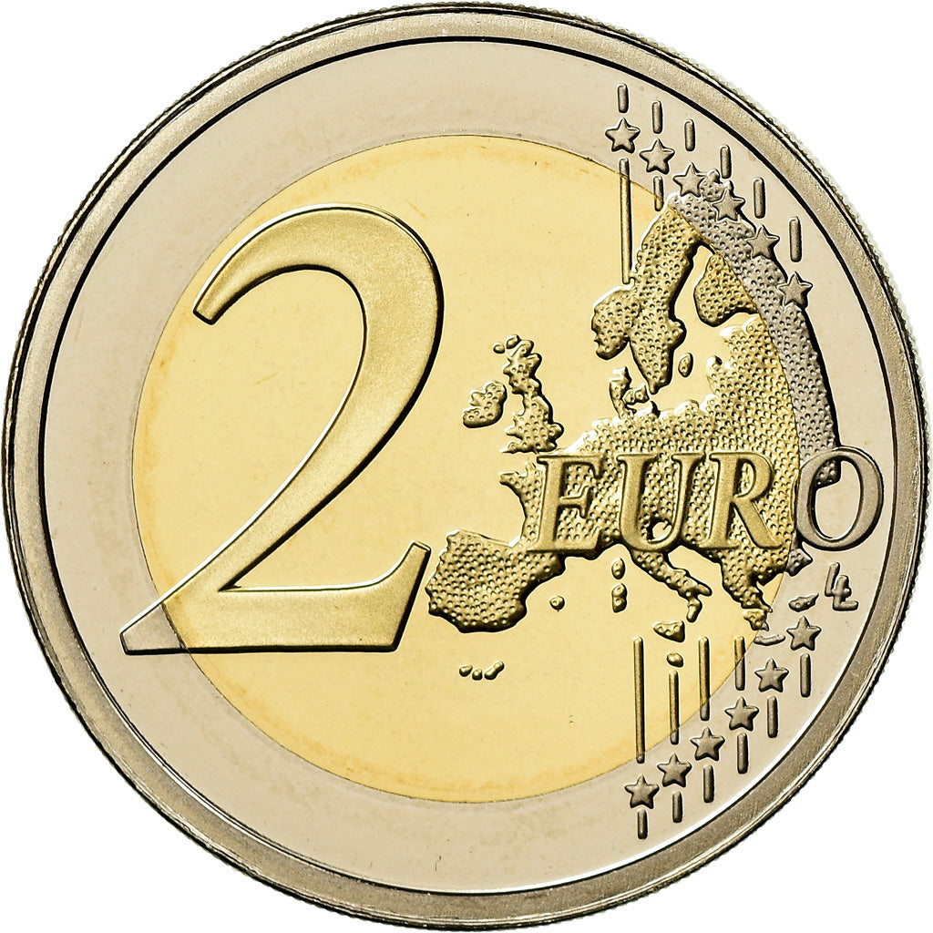San Marino, 2 Euro, 2009, BE, MS(65-70), Bi-Metallic, KM:486
