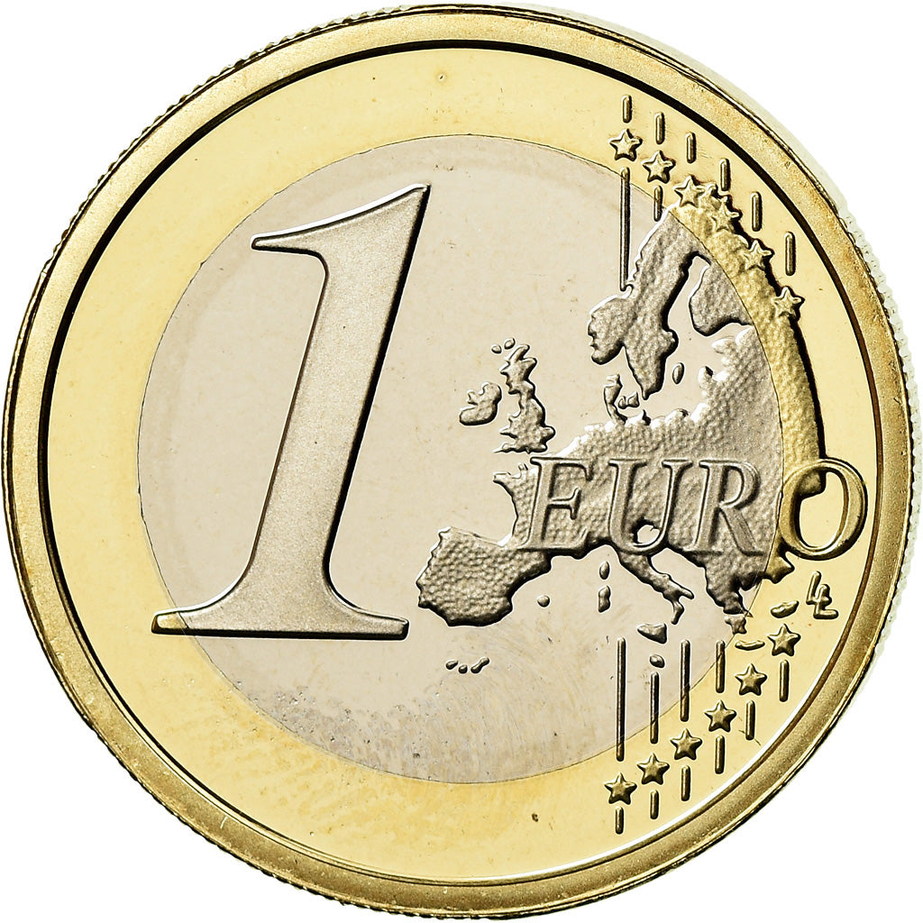 San Marino, Euro, 2009, BE, STGL, Bi-Metallic, KM:485