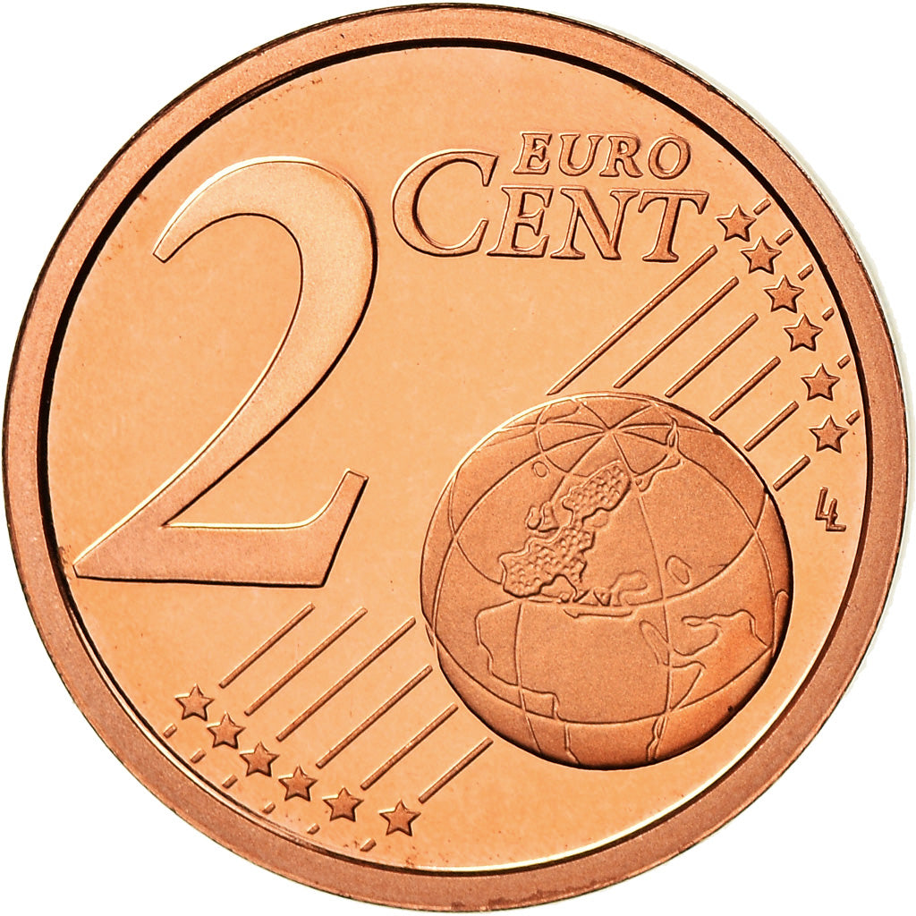 San Marino, 2 Euro Cent, 2009, BE, FDC, Acciaio placcato rame, KM:441