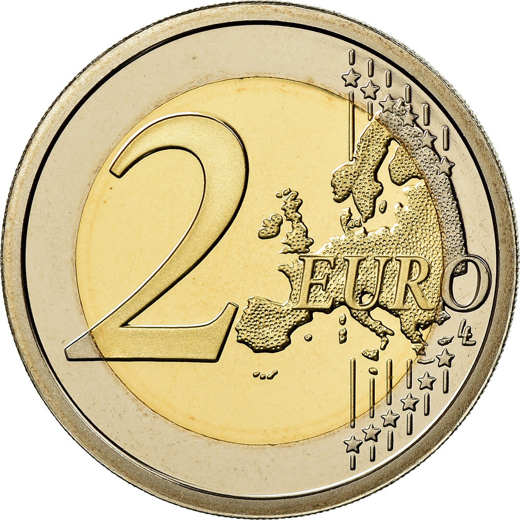 San Marino, 2 Euro, 2008, BE, MS(65-70), Bi-Metallic, KM:486