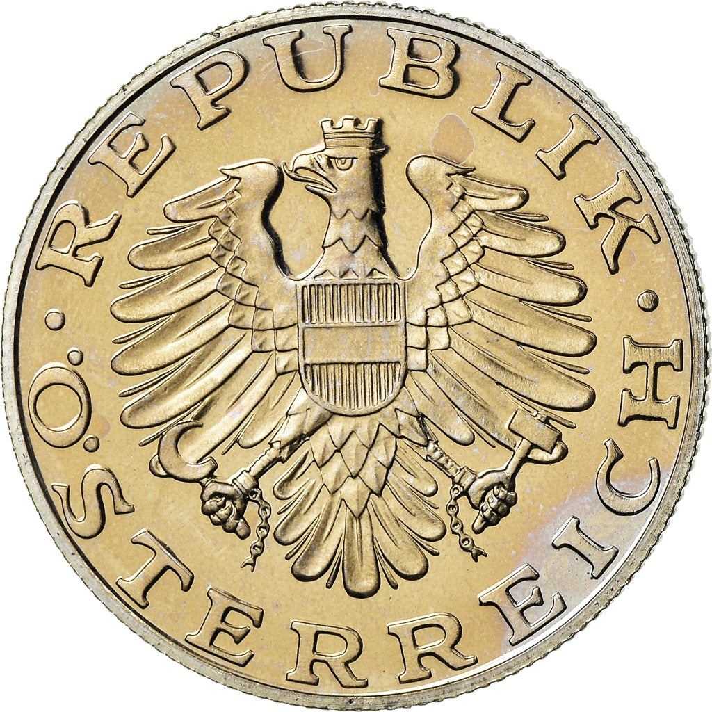 Moneta, Austria, 10 Schilling, 1987, BE, MS(65-70), Miedź - nikiel niklowany