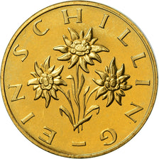 Austria, Schilling, 1987, BE, MS(65-70), Aluminum-Bronze, KM:2886
