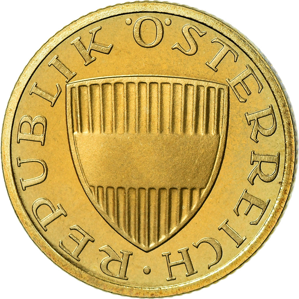 Coin, Austria, 50 Groschen, 1987, BE, MS(65-70), Aluminum-Bronze, KM:2885