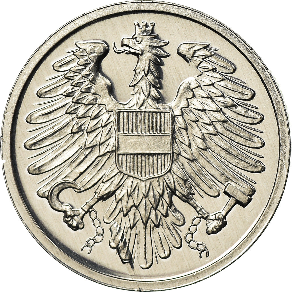 Coin, Austria, 2 Groschen, 1987, BE, MS(65-70), Aluminum, KM:2876