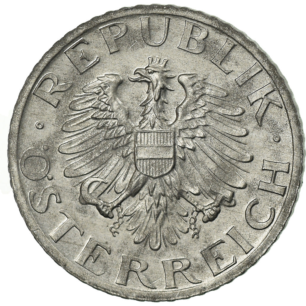 Coin, Austria, 5 Groschen, 1987, BE, MS(65-70), Zinc, KM:2875