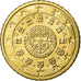 Portugal, 50 Euro Cent, 2007, MS(63), Brass, KM:745