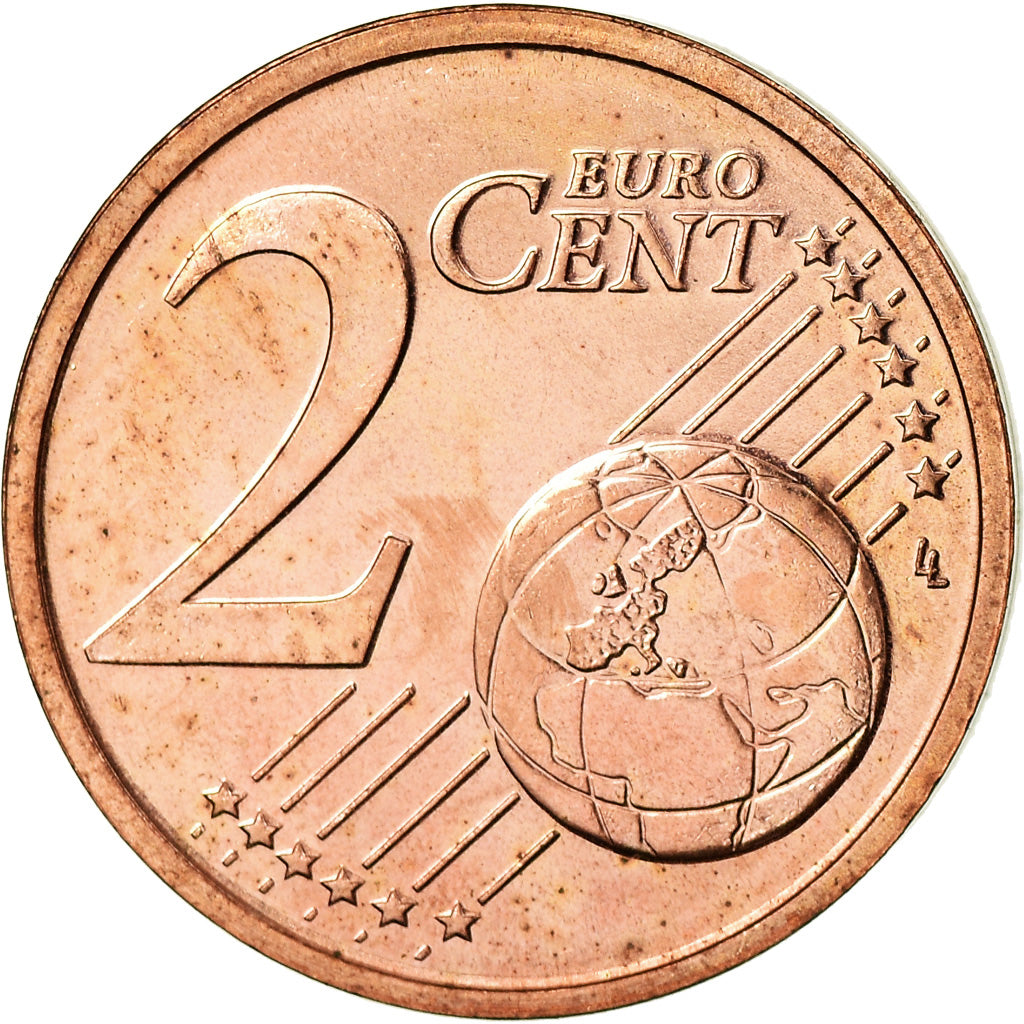 Portugal, 2 Euro Cent, 2003, MS(63), Copper Plated Steel, KM:741