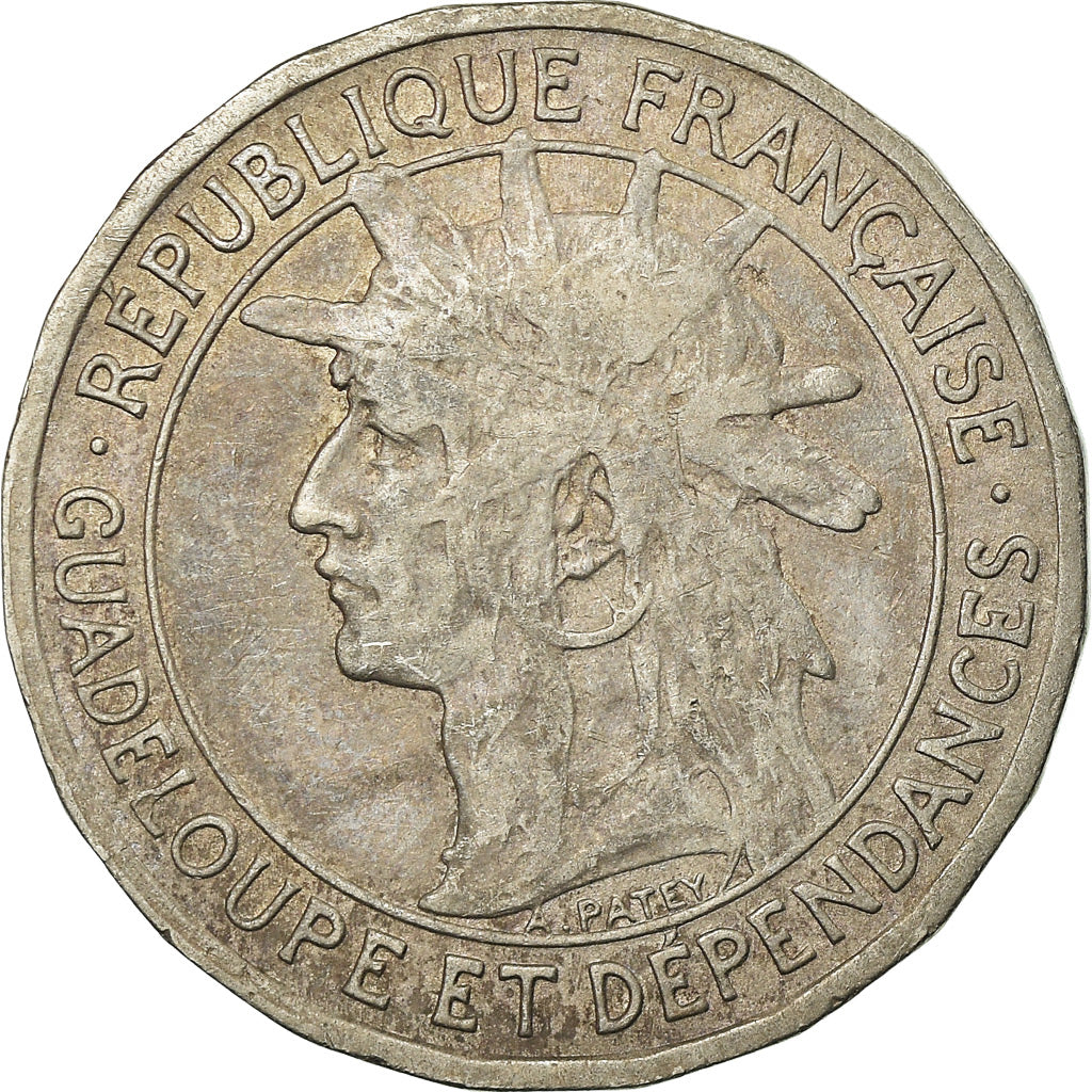 Monnaie, Guadeloupe, Franc, 1903, TB+, Copper-nickel, KM:46