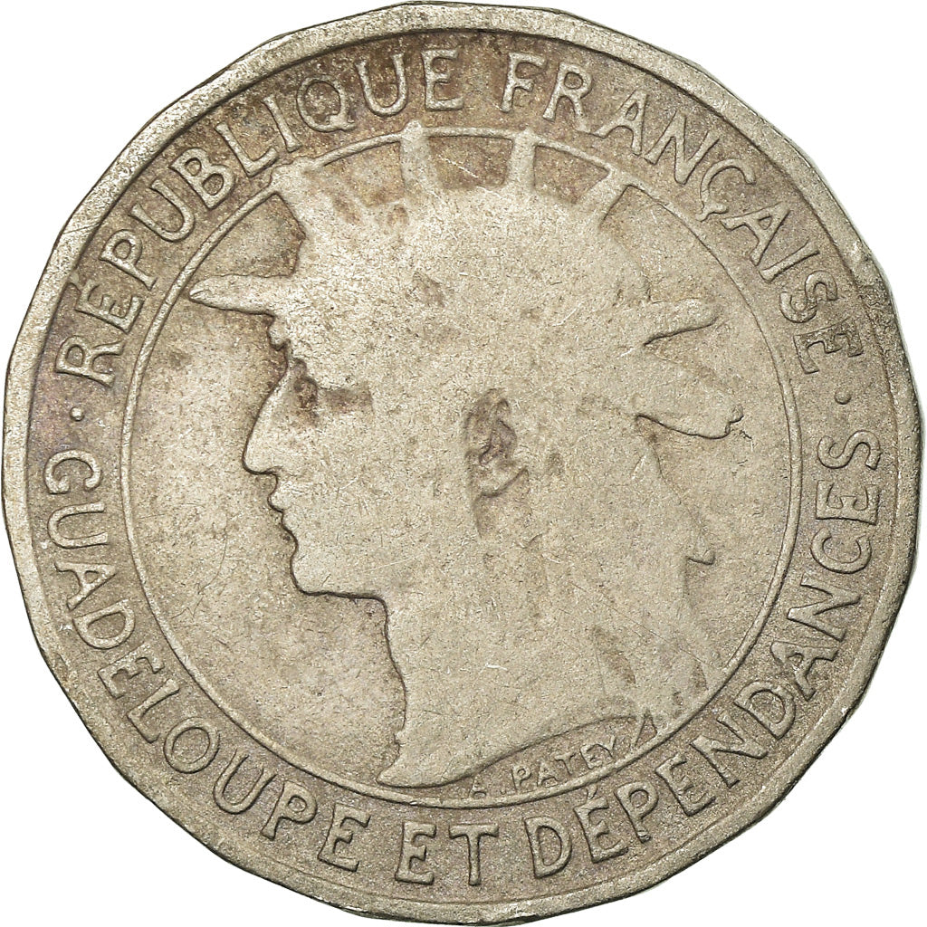 Coin, Guadeloupe, Franc, 1903, VF(20-25), Copper-nickel, KM:46
