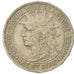 Coin, Guadeloupe, 50 Centimes, 1921, EF(40-45), Copper-nickel, KM:45