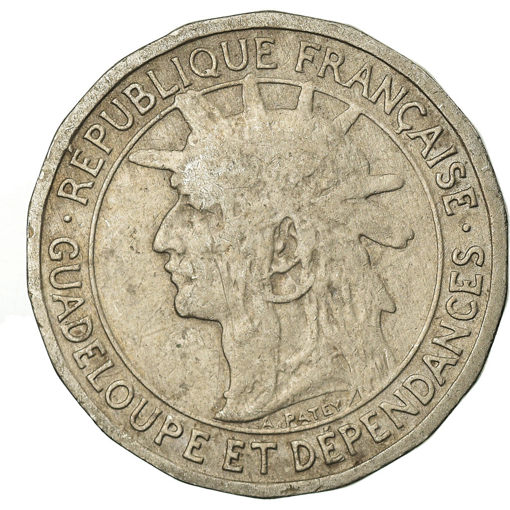 Coin, Guadeloupe, 50 Centimes, 1903, VF(30-35), Copper-nickel, KM:45