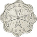 Coin, Malta, 2 Mils, 1972, AU(55-58), Aluminum, KM:5