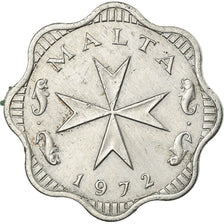 Coin, Malta, 2 Mils, 1972, AU(55-58), Aluminum, KM:5