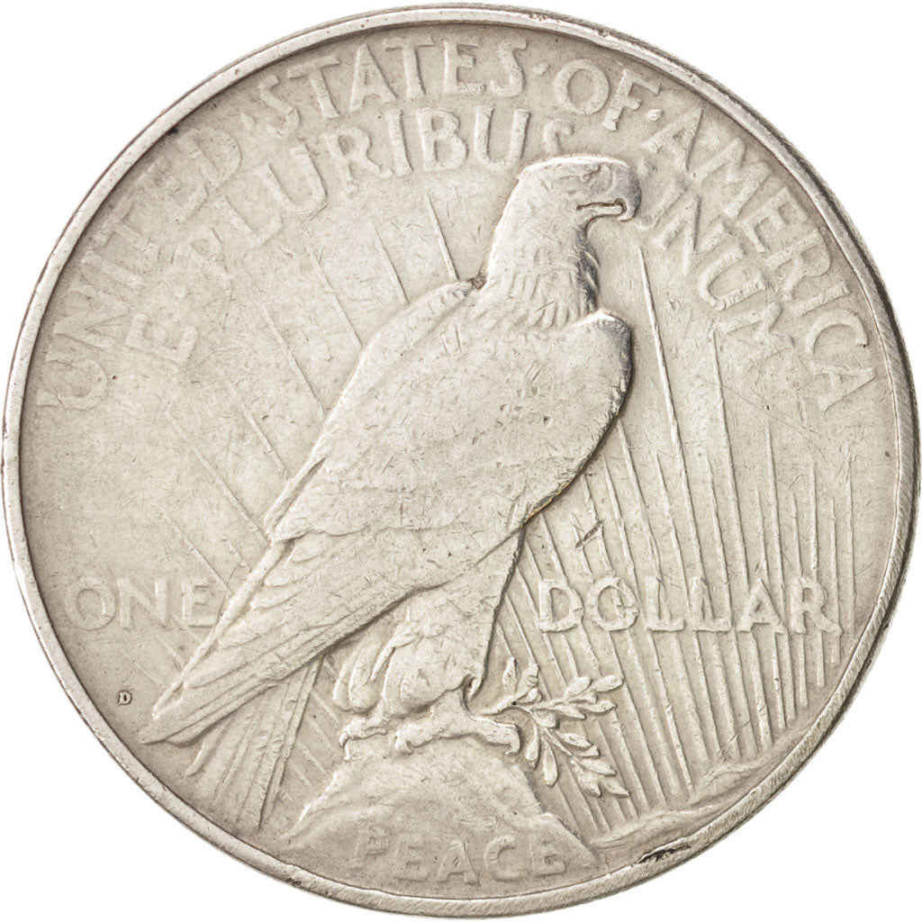 United States, Peace Dollar, Dollar, 1922, U.S. Mint, Denver, EF(40-45), Silv...