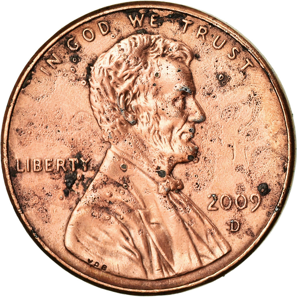 Coin, United States, Lincoln Bicentennial, Cent, 2009, U.S. Mint, Dahlonega