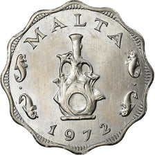 Coin, Malta, 5 Mils, 1972, British Royal Mint, AU(55-58), Aluminum, KM:7