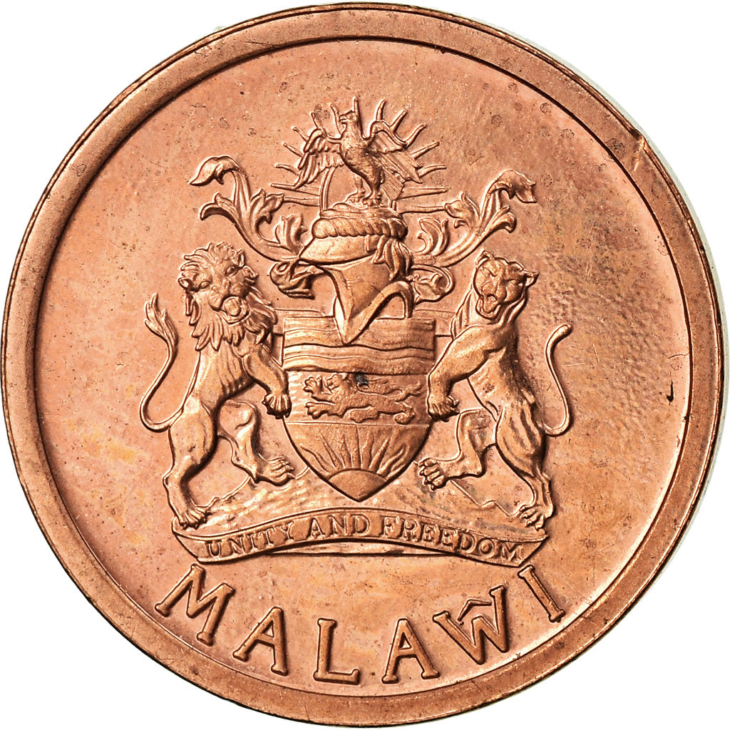 Moneta, Malawi, Tambala, 1995, EF(40-45), Bronze, KM:33