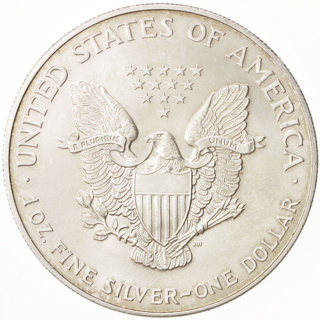 United States, Dollar, 1995, U.S. Mint, Philadelphia, MS(60-62), Silver, KM:273