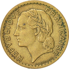 France, Lavrillier, 5 Francs, 1946, , EF(40-45), Aluminum-Bronz...