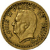 Munten, Monaco, Louis II, Franc, 1943, PR, Aluminum-Bronze, KM:120A, Gadoury:132