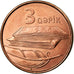 Coin, Azerbaijan, 3 Qapik, Undated (2006), AU(55-58), Copper Plated Steel, KM:40