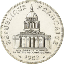 Coin, France, Panthéon, 100 Francs, 1982, Paris, FDC, MS(65-70), Silver