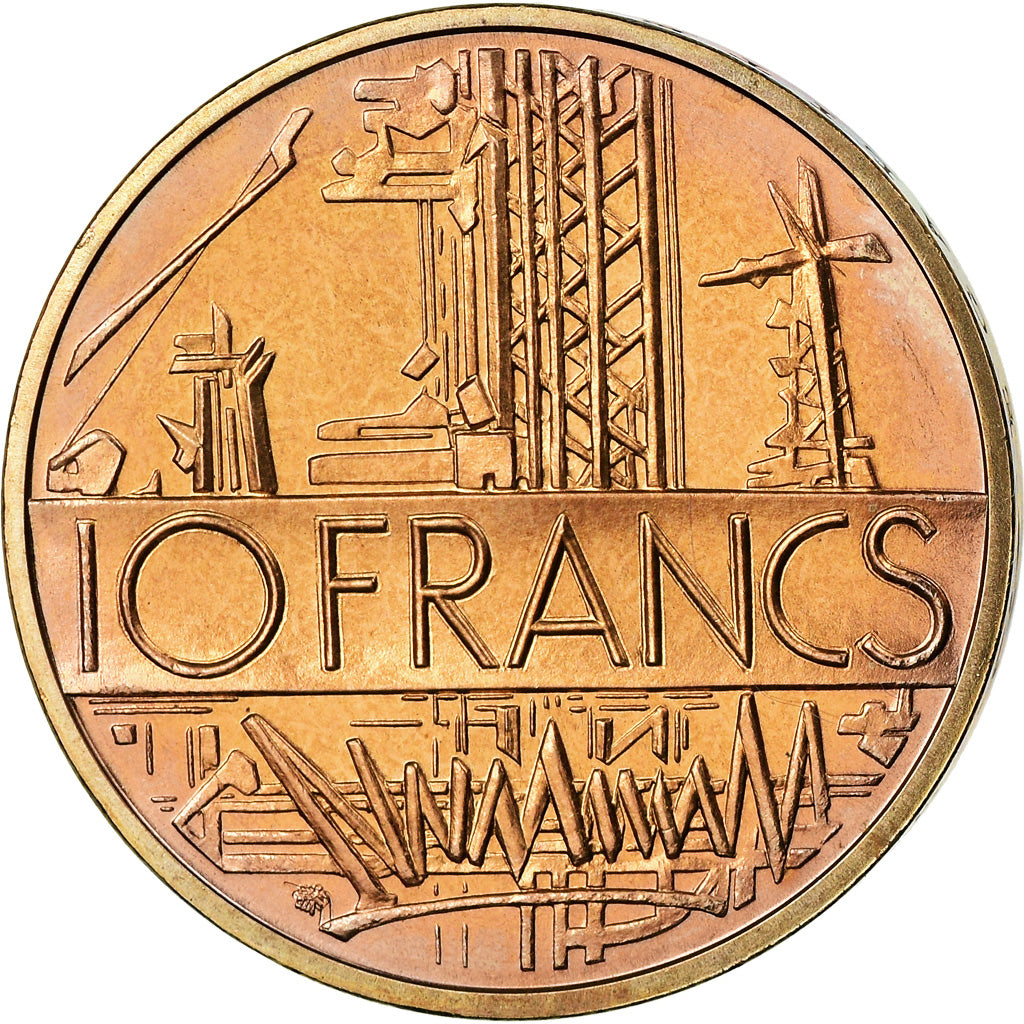 Moneta, Francia, Mathieu, 10 Francs, 1982, Paris, FDC, FDC, Nichel-ottone
