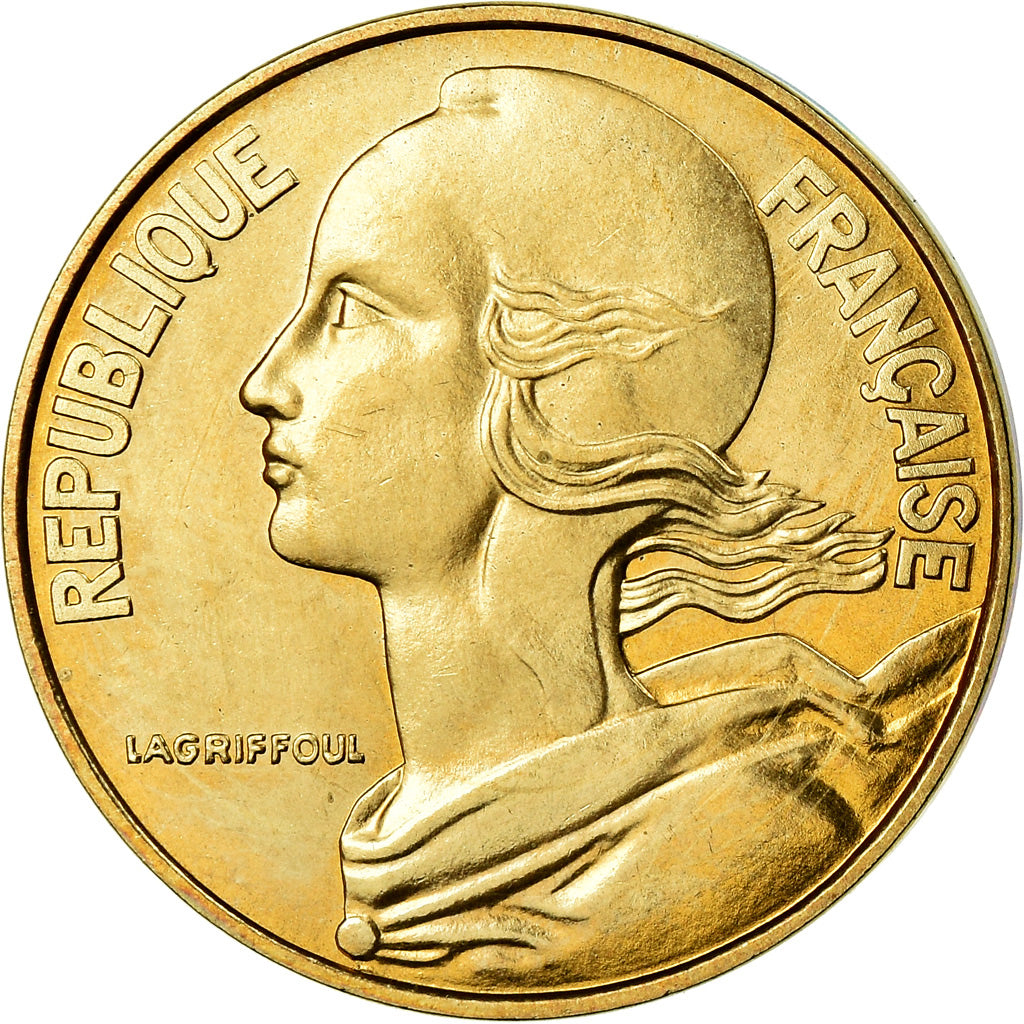 Moneda, Francia, Marianne, 20 Centimes, 1982, Paris, FDC, FDC, Aluminio -