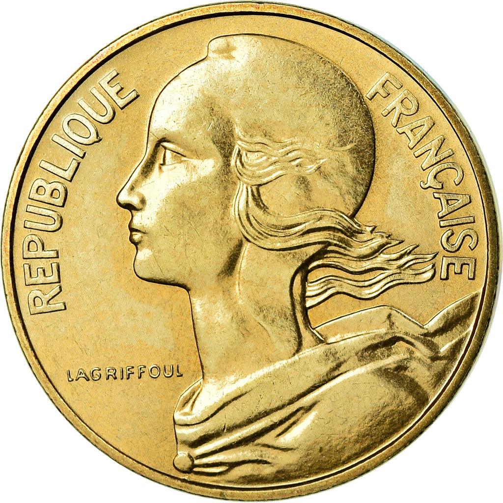 Munten, Frankrijk, Marianne, 10 Centimes, 1982, Paris, FDC, FDC