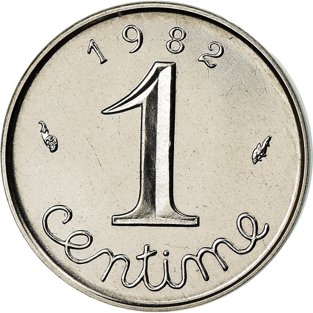 Münze, Frankreich, Épi, Centime, 1982, Paris, FDC, STGL, Stainless Steel