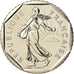 Moeda, França, Semeuse, 2 Francs, 1982, Paris, FDC, MS(65-70), Níquel