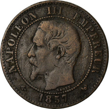 Moneta, Francja, Napoleon III, Napoléon III, 2 Centimes, 1857, Lille