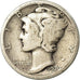 Coin, United States, Mercury Dime, Dime, 1920, U.S. Mint, Philadelphia